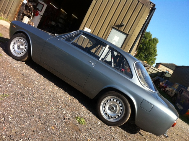 Alfa GTA recreations and bespoke builds. PP3 in sun
