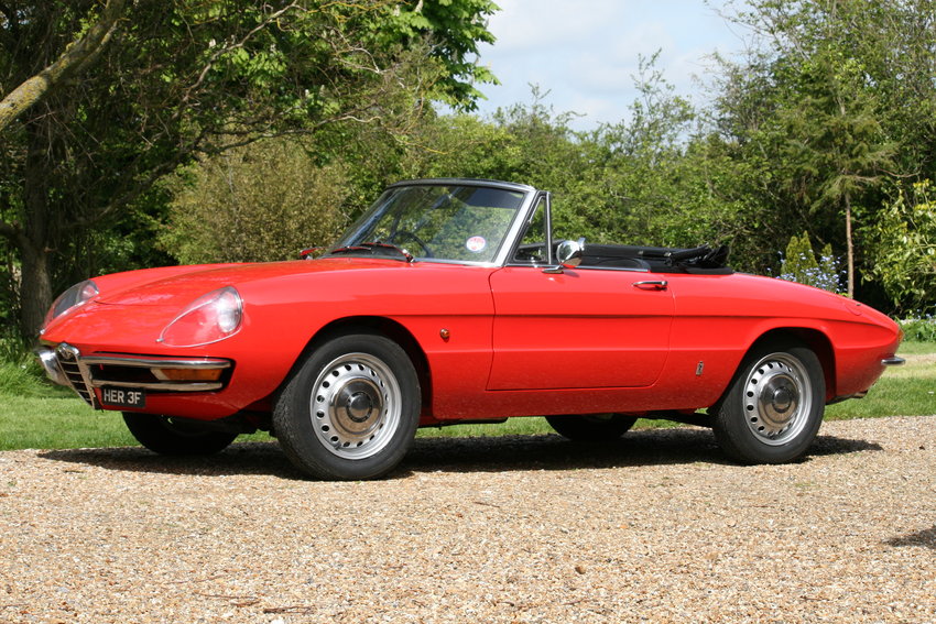 Classic Alfa Romeos For Sale. Dougill Duetto side